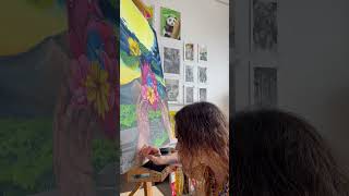 Recap de Tóxcatl ✨ arte mexicanart artemexicano pinturaacrilica artlifestyle canvaspainting [upl. by Pearlman]