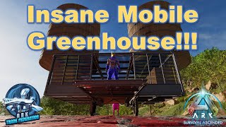 300 Mobile Greenhouse Build with a Platform Cart [upl. by Prentiss]