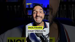 Si possono inoltrare chat private ad altre persone [upl. by Fasta]