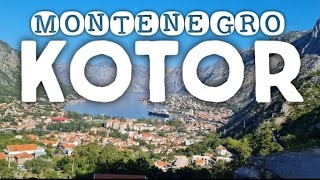 Beautiful MUSTSEE Kotor in Montenegro Part One [upl. by Darelle210]