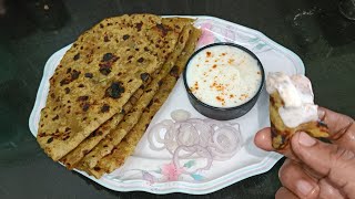 Shakarkandi Paratha Recipe Sweet Potato Paratha RecipeHealthy and Tasty Breakfast Recipe [upl. by Kopple]