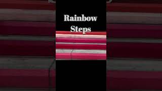 Fashion Show Mall In Las Vegas Rainbow Steps [upl. by Neiht]