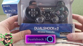 PS3 dualshock 3 unboxing dublado  dubbed from alie [upl. by Anail663]