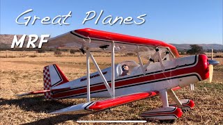 Great Planes Giant Aeromaster DLE 35cc RE [upl. by Allecsirp]