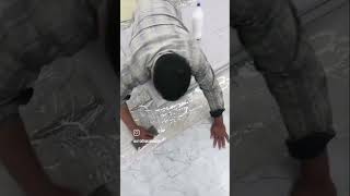 Vinyl flooring mat work YouTube short [upl. by Kowal]