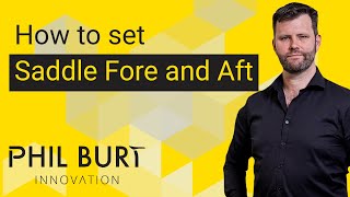 How To Set Saddle Fore and Aft [upl. by Notlok]