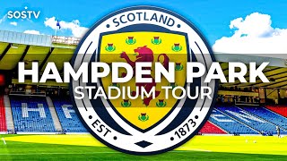 Hampden Park Stadium Tour  Inside The Home Of Scottish Football [upl. by Mahala]