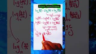 Logarithmic Equation Simplified Approach [upl. by Yelrebmik]