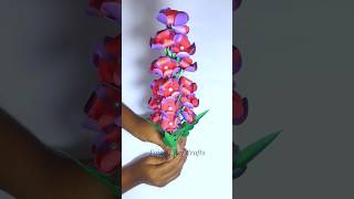 Easy flowers making craft diy papercrafts flowers [upl. by Orecic764]