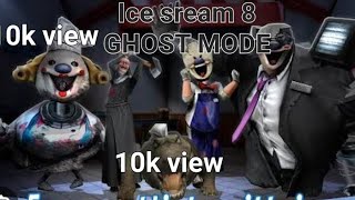 Ice sream 8 ghost mode easy escape gameplay Ice sream 8 Ending ice sream 8 rodevil nun10k view [upl. by Yatnohs88]