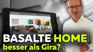 BASALTE HOME besser als GIRA HomeServer KNXVisualisierung  Smartest Home  Folge 105 [upl. by Ellehcil]