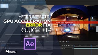 After Effects  This Effect Requires GPU Acceleration FIX [upl. by Twyla]