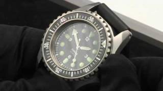 Ruhla NVA Kampfschwimmer Tauscheruhr Divers Watch hands on  review [upl. by Kendell566]