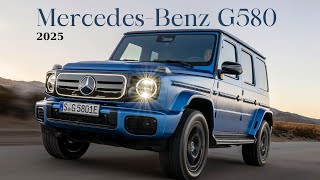 2025 MercedesBenz G580 First Look Unveiling the Electric GClass Is This the Ultimate OffRoader [upl. by Tressia399]