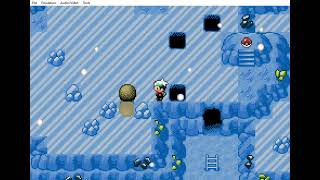 Pokemon parallel emerald  froster Cave B2F Left [upl. by Esinet]