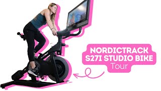 NordicTrack S27i Bike Tour [upl. by Aihtniroc]