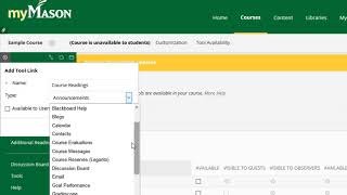 Access Course Reserves Leganto in Blackboard [upl. by Eimrots]