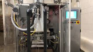 BID ON EQUIPMENT Item 358338  HAYSSEN Sandiacre Vertical Form Fill and Seal Packaging Machine [upl. by Ahsoek795]