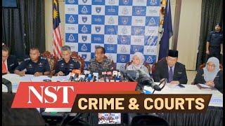 96 bank accounts with over RM500k linked to GISB frozen says IGP [upl. by Eiramnerual]