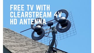 Free TV with ClearStream 4V HD Antenna [upl. by Hctud]