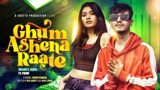 Ghum Ashena Raate  Hasan S Iqbal ft F RAW  Shanti Rehman  Official MV [upl. by Ysnil]