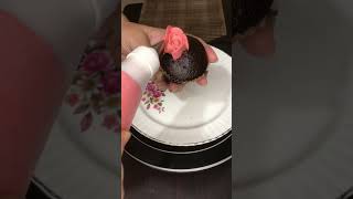 cupcake 🧁 flowers decoration cupcake cupcakedesign [upl. by Melinde717]