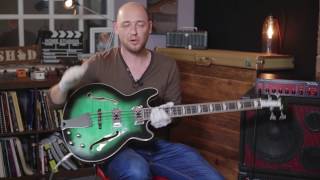 Chowny Semi Acoustic Bass Review  Scotts Bass Lessons [upl. by Wirth]