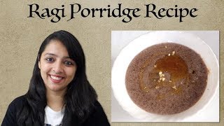 Ragi Porridge Recipe  Healthy amp Nutritional [upl. by Penni]