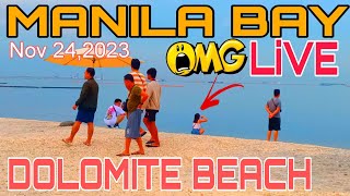 Manila Bay Dolomite Beach LiVE Update November 242023 [upl. by Jessen802]