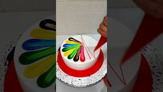 Pineapple Multi Colour New Look Cake Design video cake shorts trending viralvideo food [upl. by Waynant]