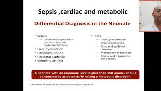 Differential diagnosis of hyperammonemia in neonates Sepsis duct depend lesion metabolic UCD [upl. by Corabelle]