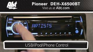 Demo and Features of the Pioneer Car Stereo With Bluetooth  DEHX6500BT [upl. by Elleuqram]