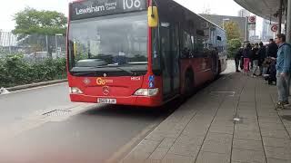 To Be Fully Electric GAL Mercedes Benz Citaro MEC4 BG09JJV On Route 108 At North Greenwich [upl. by Stephania]