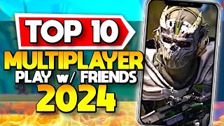 Top 10 BEST Mobile Games to Play with Friends in 2024 [upl. by Imuya]