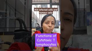 Cytotoxic T lymphocytes functions immune system physiology class mbbs1styear physiologylectures [upl. by Drahsir222]