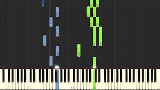 Solitude  Piano Tutorial Synthesia by Vlad Kramarchuk [upl. by Aro993]