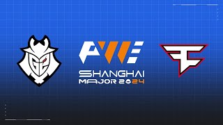 G2 vs FaZe  PWE Shanghai Major 2024  Elimination Stage [upl. by Enilra]