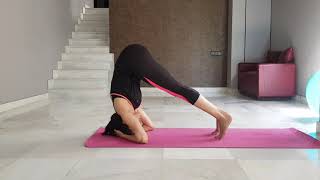 Bhagyashree  Homeworkout STRETCHES [upl. by Vasileior]