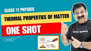 Thermal Properties of Matter One Shot video 💥NCERT Chapter 10 Class 11 Physics one shot [upl. by Yllrebmik]