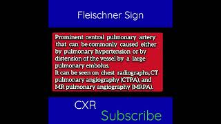 CXR  Fleischner sign  Pulmonary embolism [upl. by Htennek]