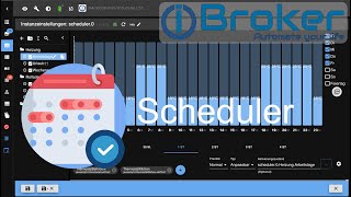 ioBroker Scheduler  PlanerAdapter Funktion Installation und Visualisierung in vis2 [upl. by Hayward]