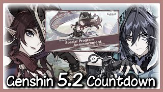 Genshin Impact 52 Special Program Countdown Archive [upl. by Tteraj]