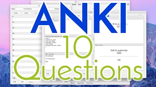 How to Use Anki Effectively  10 Question Tutorial Part 3 [upl. by Rehc]