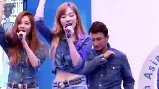 140929 컬투쇼 특집공개 여기는 인천 태티서  할라 태연 [upl. by Anelys]