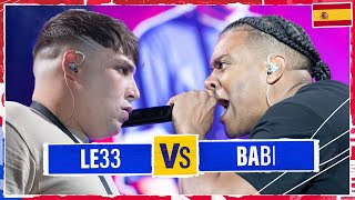 LE33 vs BABI  Octavos  Red Bull Batalla Final Nacional España 2024 [upl. by Okorih]