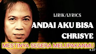 Chrisye Andai Aku Bisa [upl. by Higginbotham]