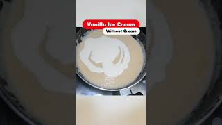 Vanilla Ice Cream  No Cream amp Condensed Milk Ice Cream Recipe  Easy Ice Cream  Kitchen Zaika [upl. by Aiclef]