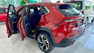 First Look  2024 Toyota Yaris Cross 15L  Luxury Small SUV  Red Color [upl. by Asyle255]