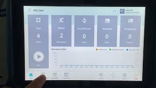 Robot Doosan  Workcell manager Speed torque [upl. by Bracci]