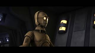 Fan Edit 3PO Talking to Himself The Clone Wars [upl. by Ytsirk596]